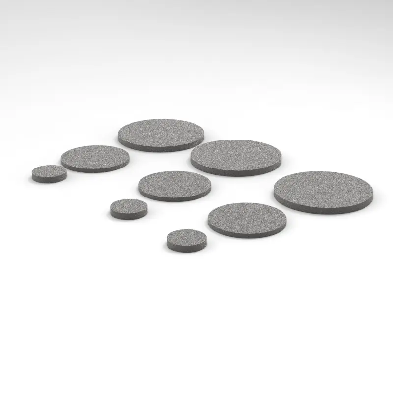  porous stainless steel filter - STEEL FILTER DISC 37.9X2.5 40MICRON