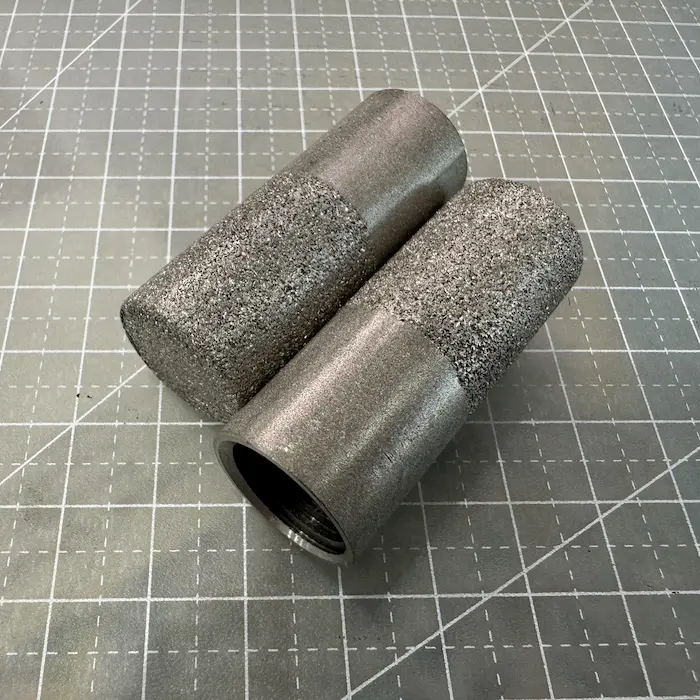  sensor protector filter - SINTERED STAINLESS STEEL FILTER TUBE 8.7X12.6X20 60MICRON