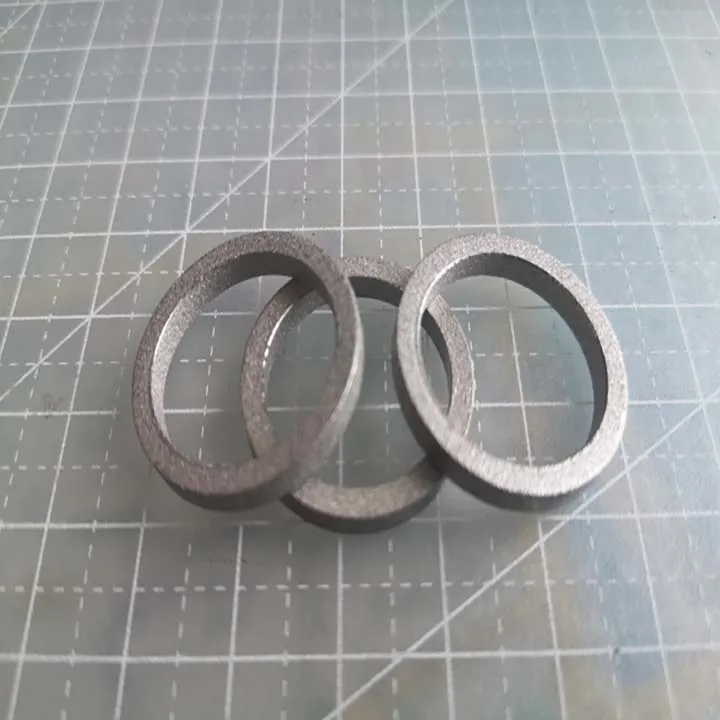  stainless steel cylindrical filter - SINTERED STAINLESS STEEL 316L RING FILTER 3X46X2 3MICRON