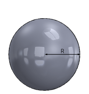 Raggio sfera